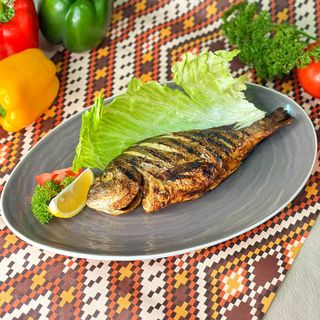 Дорадо на гриле