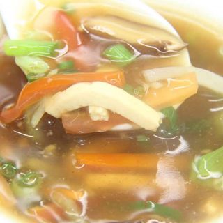 Hot and Sour Vegetable or Chicken Soup