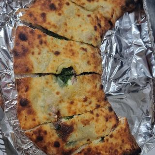 Calzone con spinaci