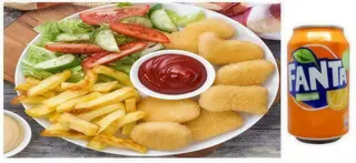 Menú Nuggets de Pollo