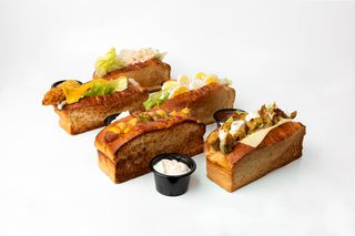 Brioche Roll Avocat Gambas 