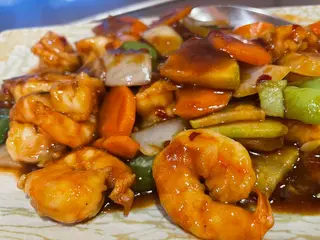 Gambas En Salsa Picante