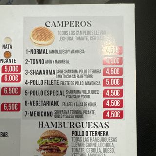 5. Campero De Pollo Especial