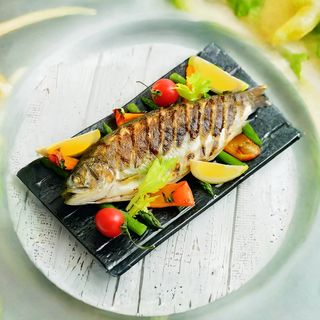 Форель на гриле