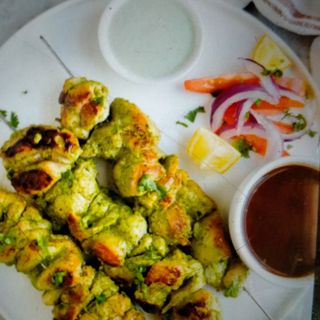 Pollo tikka  verde 