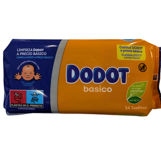 Dodot Basico Baby Wipes Basic Clean & Quality 54 Units 