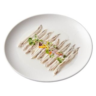 Boquerones al Vinagre en Aceite de Girasol. Tarrina 250g.