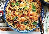 Chow Mein Aux Fruits De Mer