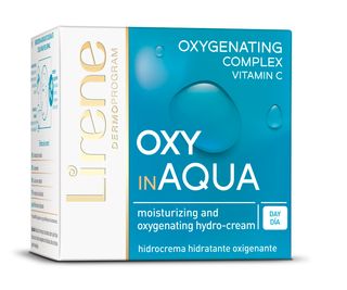 Crema de zi hidratanta si oxigenanta LIRENE OXY IN AQUA, 50ml