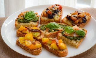 Platò di bruschette