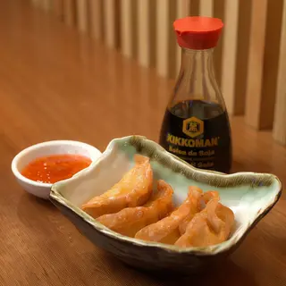 Gyozas de langostino