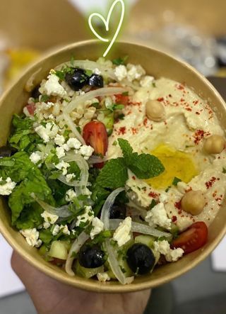 Mediteranian Hummos Bowl  