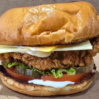 Cheese Burger Хрупкаво Пиле