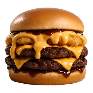 BBQ Cheese Melt Double