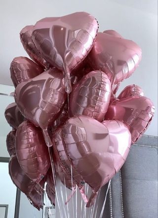 Balon Serce różowy 1szt