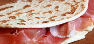 N.5 prosciutto crudo, stracchino, rucola