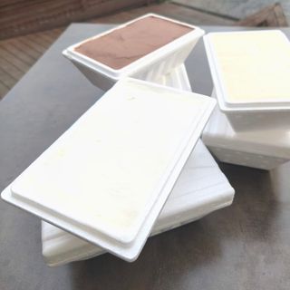 Tarrina de 500ml de helado de nata