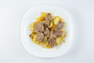 Картошка жареная с мясом (350 гр.)