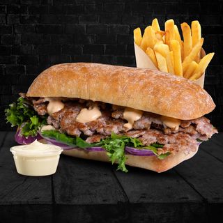 Panino con salsiccia meniu