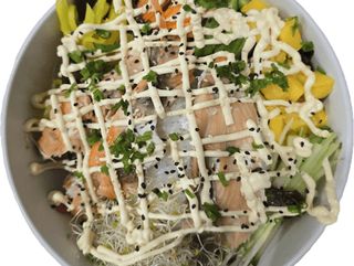SUSHI BOWL - Łosoś Pieczony