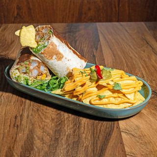 Burrito com Camarão