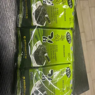 Snack di Alghe all'Olio di Sesamo e Tè Verde (3 Monoporzioni)3*4g