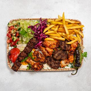 Karişik kebap dla jednej osoby