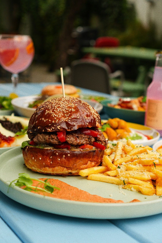 Roasted Red Pepper Burger 480 g
