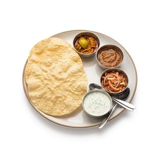 Papadom & Pickle Tray