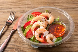 Боул з креветками та авокадо (200г)