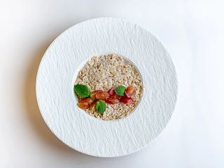 Вівсяна каша з фруктою за сезоном Вівсяна каша з фруктою за сезоном