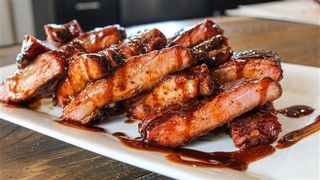 Honey glazed rib
