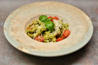 Tagliatelle bazyliowe