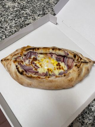 Pide Carbonara