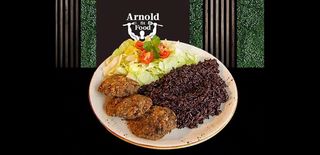 Кюфтета от риба тон три броя с две гарнитури по избор (450г)