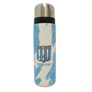 Termo Negro Acero Inoxidable Racing 1L Con Pico Vertedor (2710)