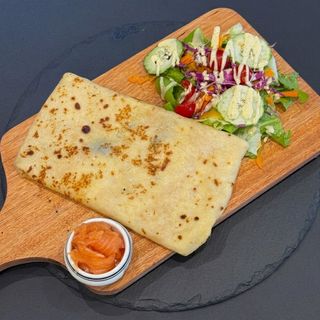 Crêpe saumon