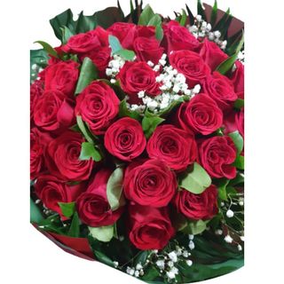 Buchet Aniversar 29 trandafiri rosii