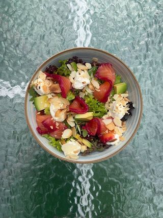 Салат з Лососем