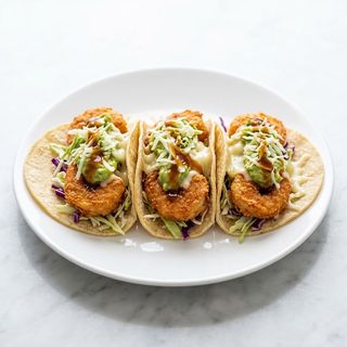 Tacos De Gambas Empanadas (3 Uds.)