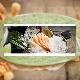 Сашими креветка