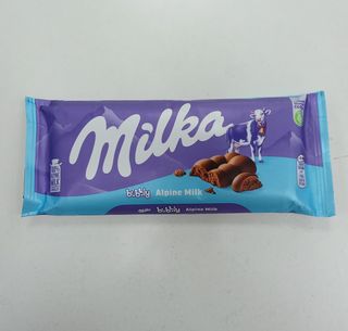 Tableta De Chocolate Milka Bubbly (90 G.)