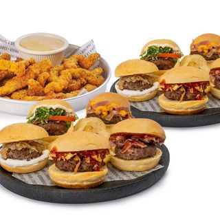 2 Ruedas di MontyBurgers + 1 tapa