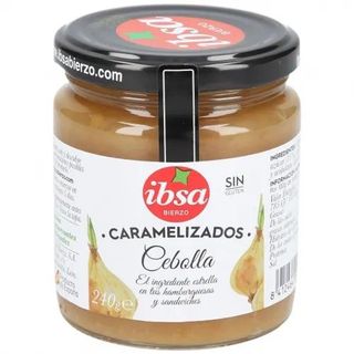 Cebolla Caramelizada en Aceite de Oliva Ibsa 240 Gr.