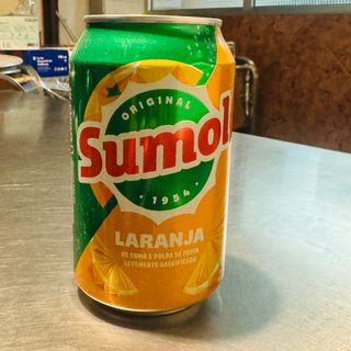 Sumol de Laranja em lata