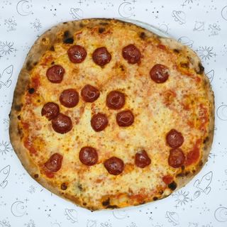 Pizza alta  Calabrese