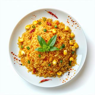 Arroz Frito Al Curry