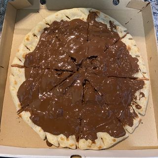 Pizza con Nutella