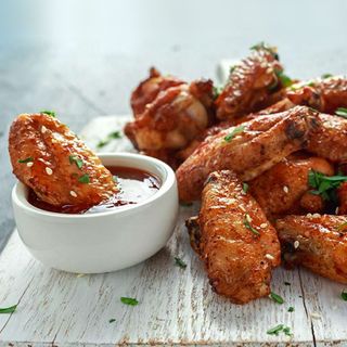 Alitas de pollo barbacoa (9 uds.)