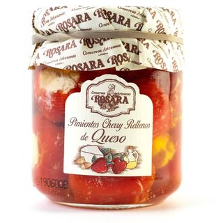 Pimientos Cherry Relleno De Queso